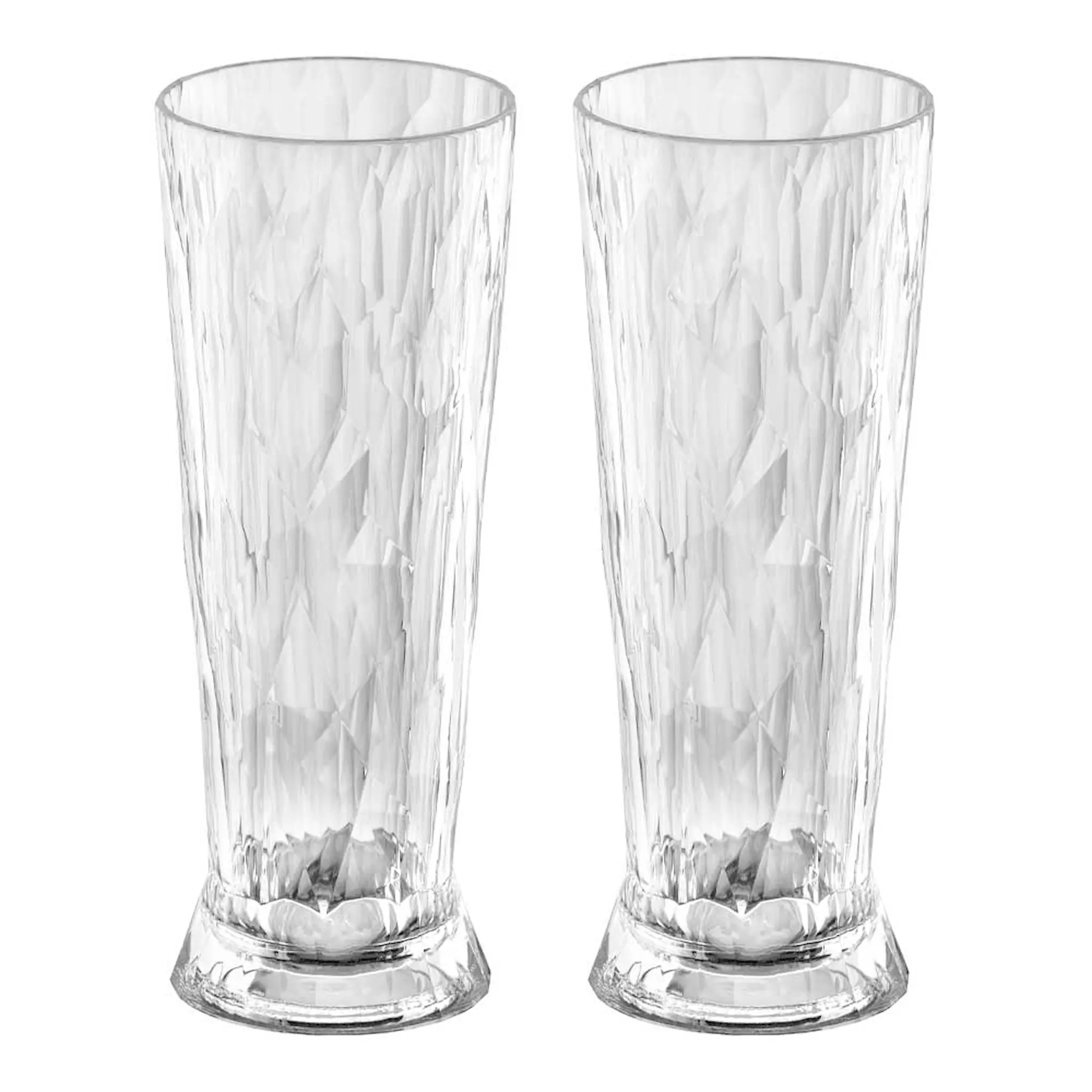 Koziol Club ølglass 50 cl 2 stk
