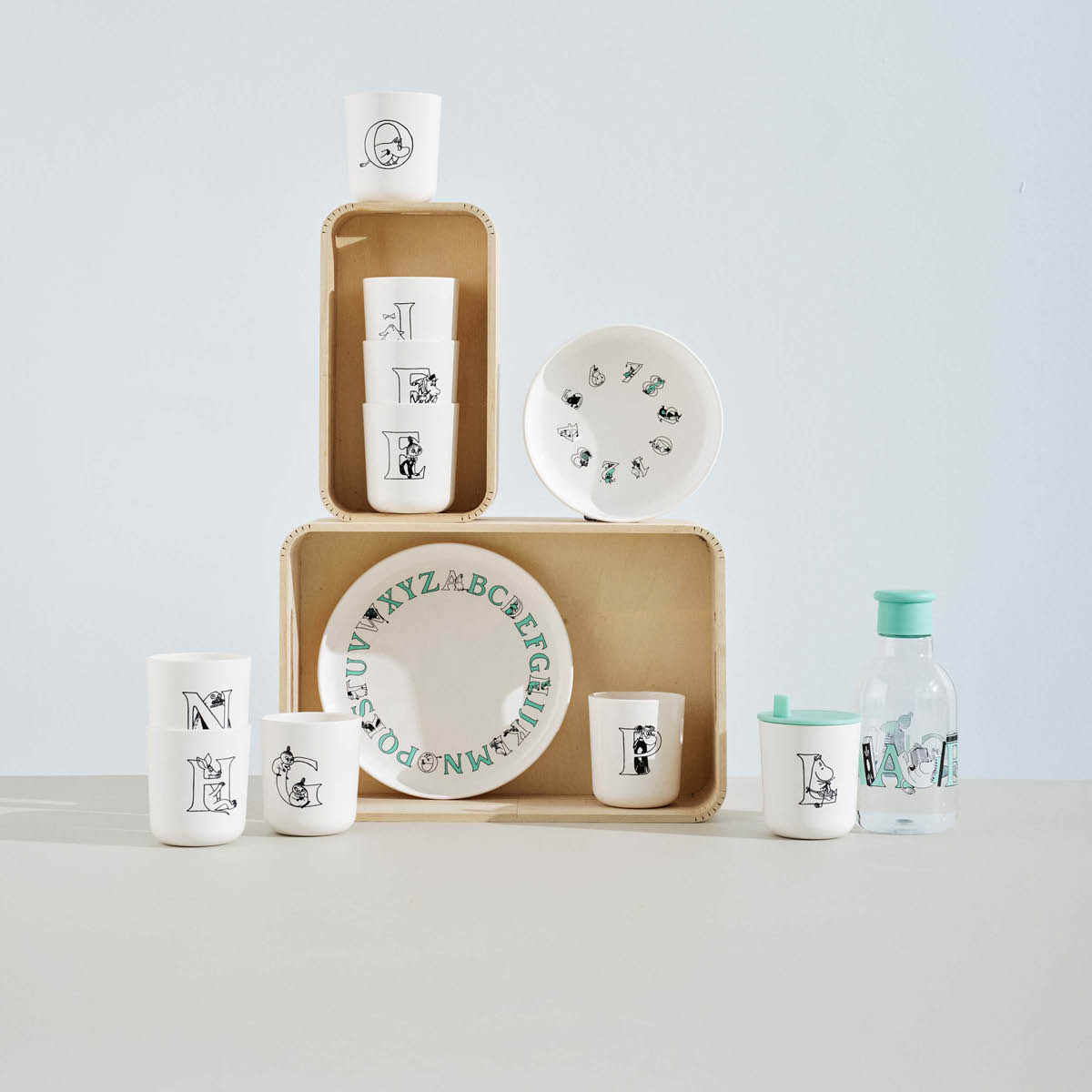 RIG-TIG Moomin ABC Mugg 20 cl G Vit