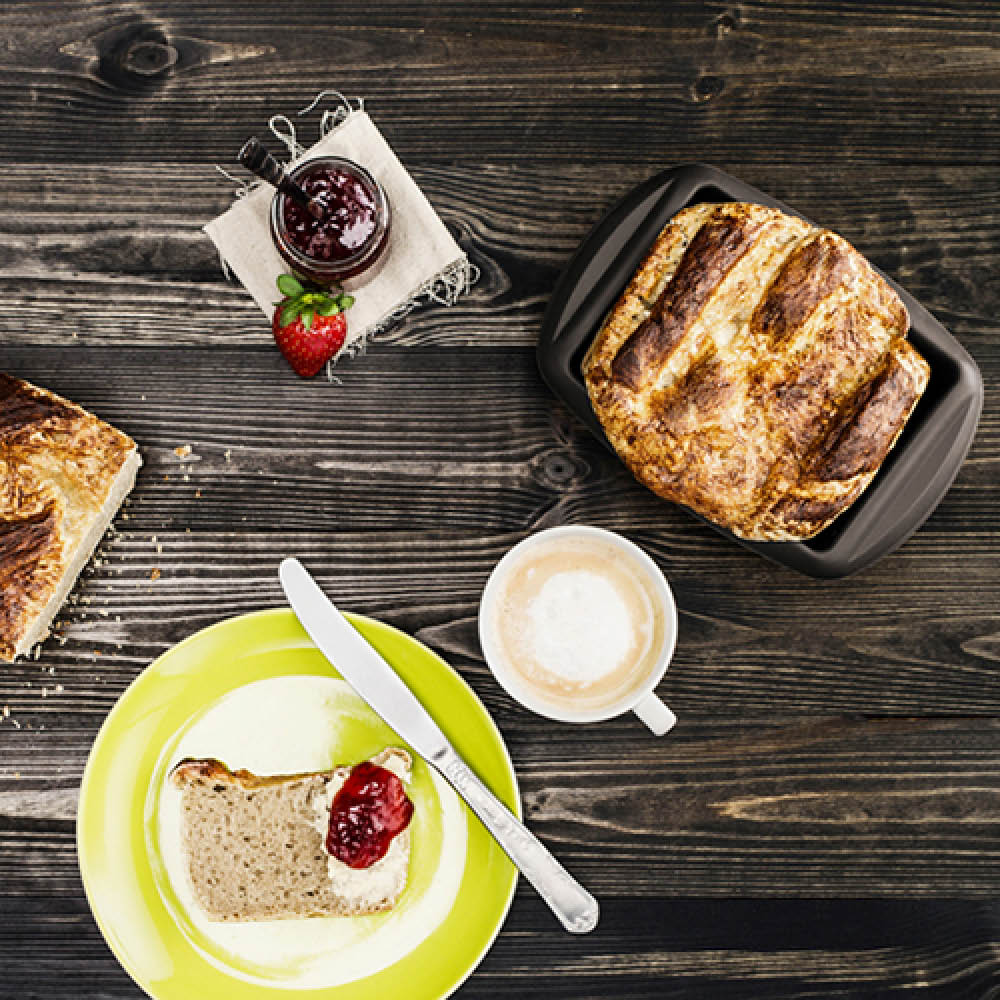 Lurch Flexiform bröd-/kakform 14,5 cm brun