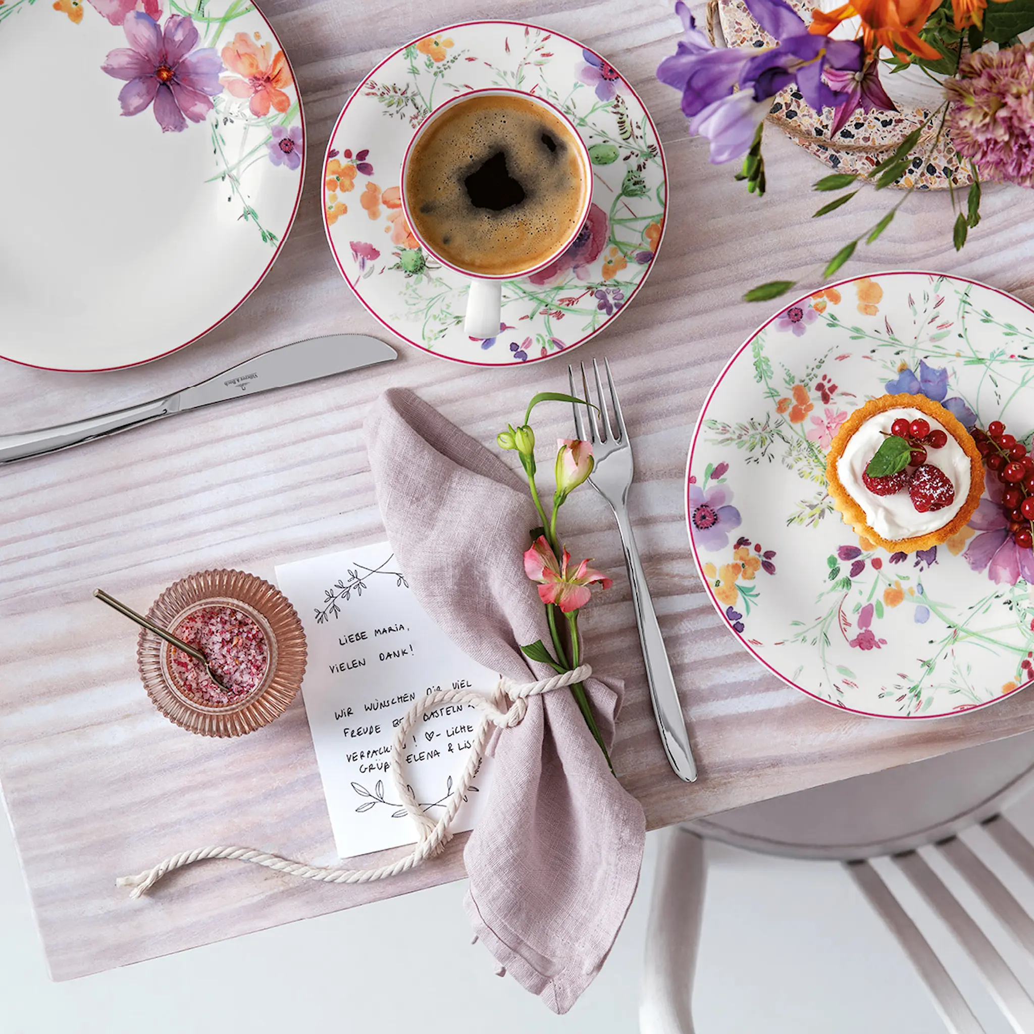 Villeroy & Boch Mariefleur Basic fat till kaffekopp 16 cm