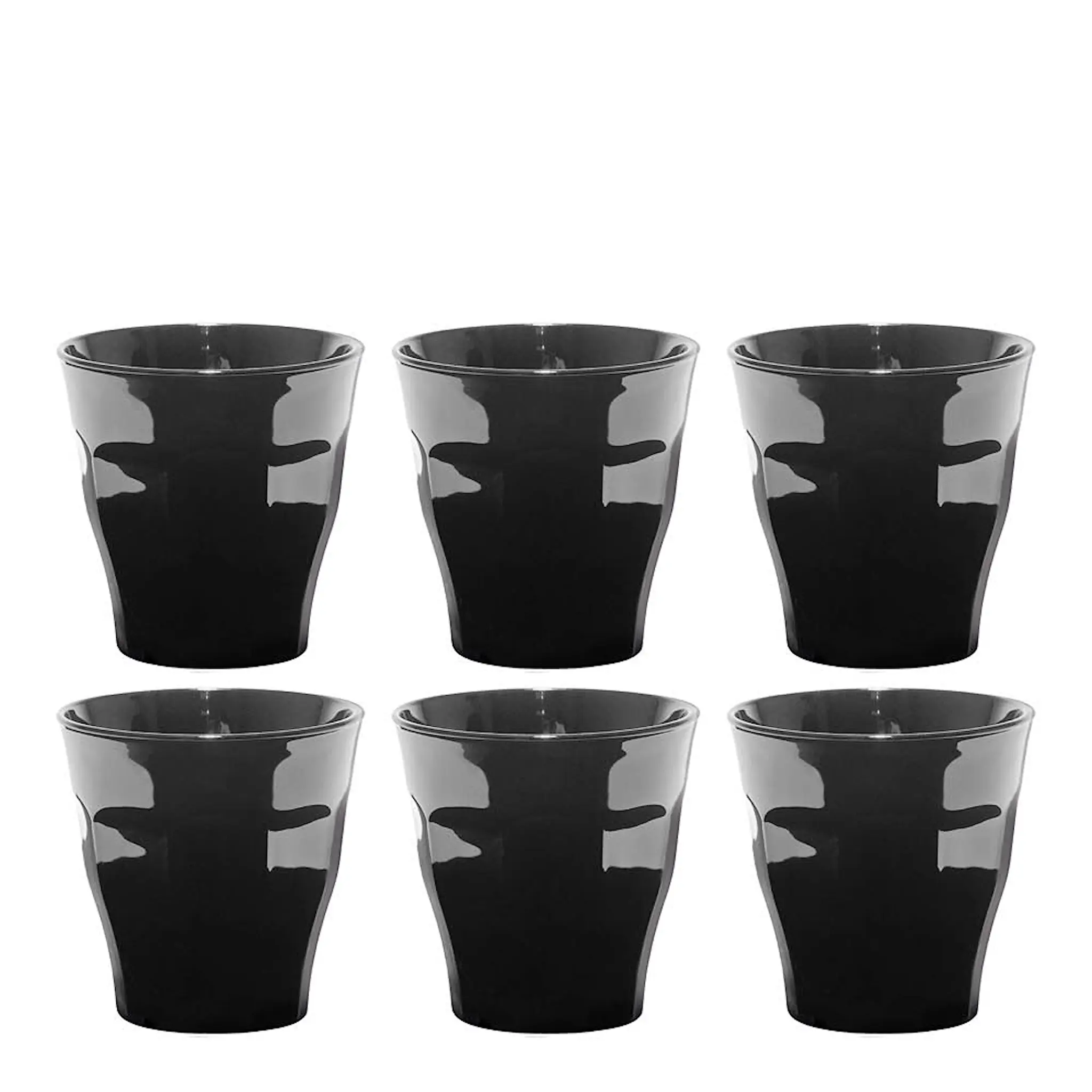Duralex Picardie glass 25 cl 6 stk svart