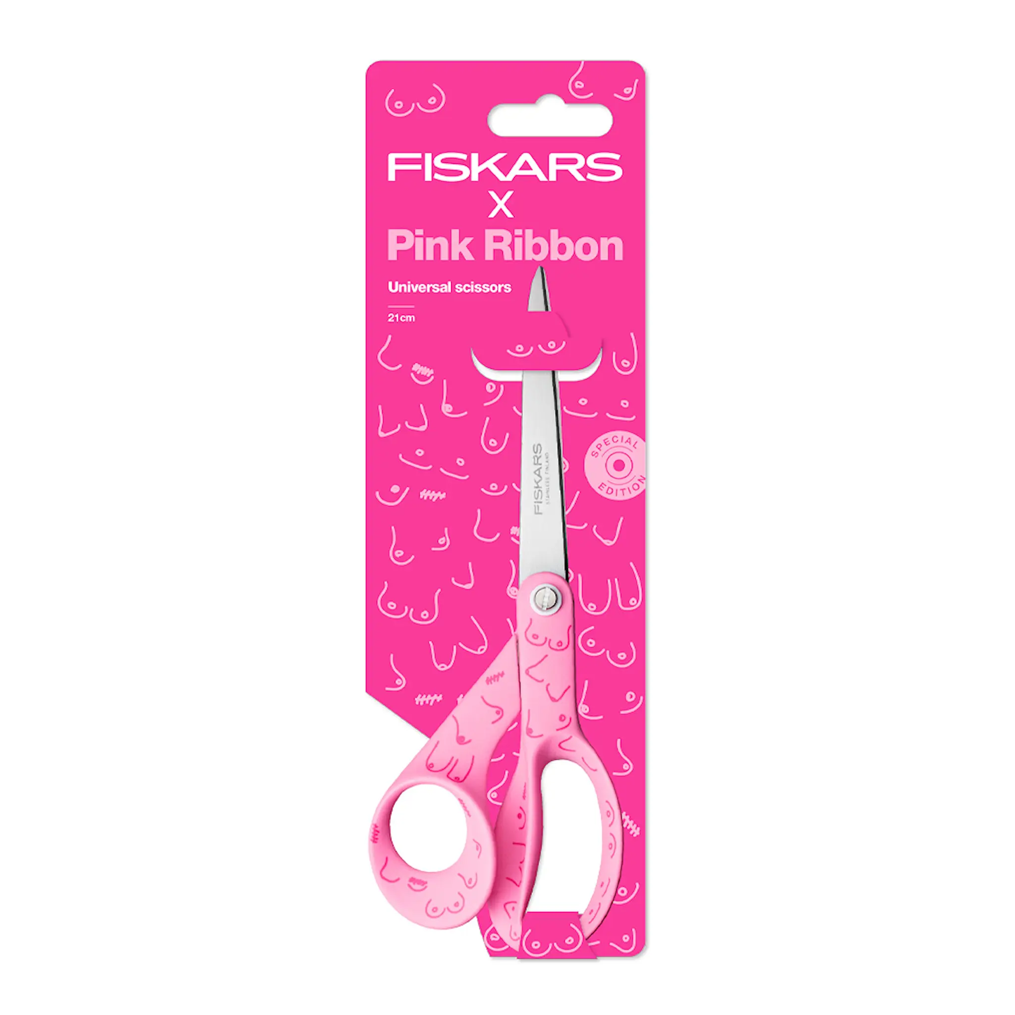 Fiskars Fiskars x Rosa Bandet Sakset 21 cm