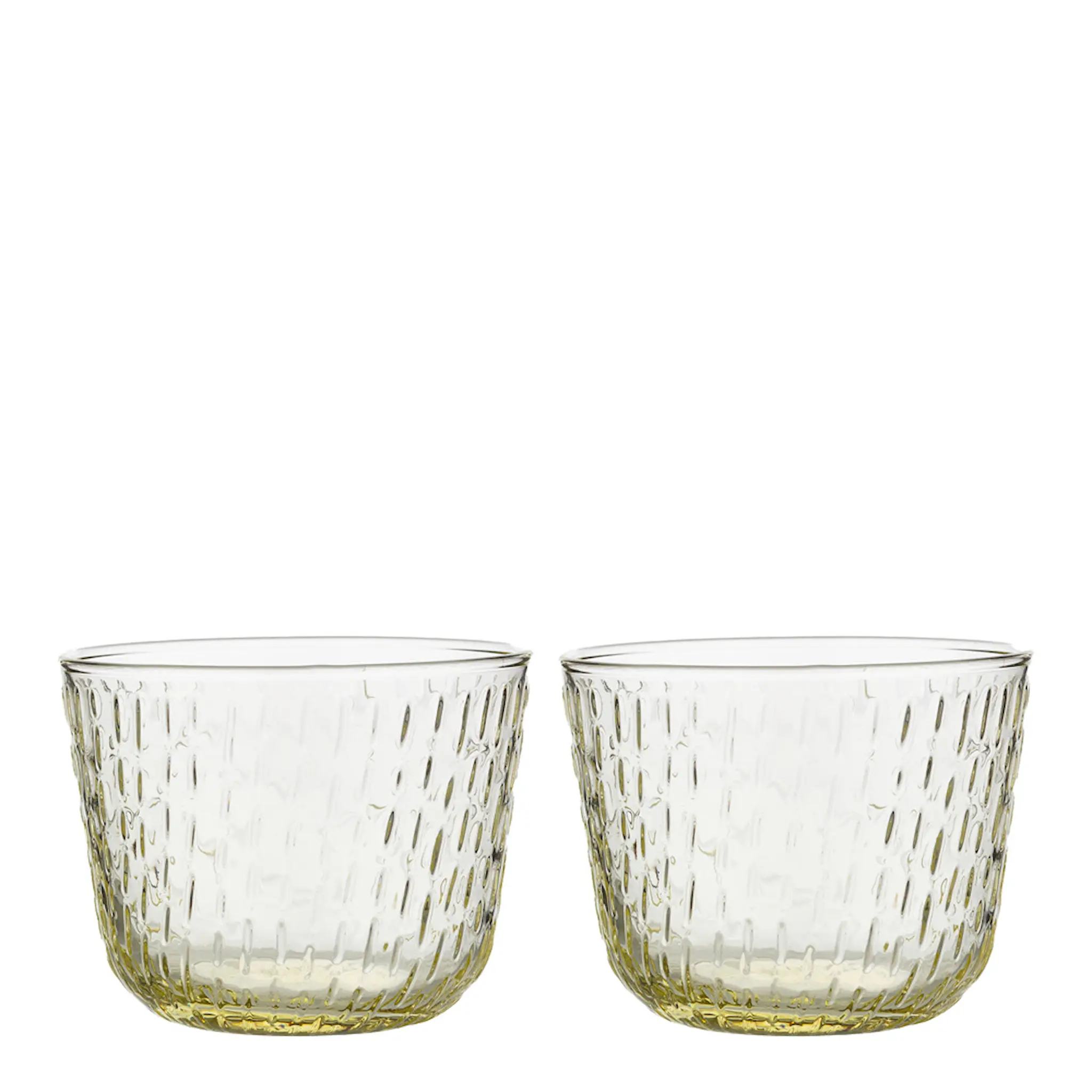 Marimekko Sysky glas 20 cl 2-pack gul