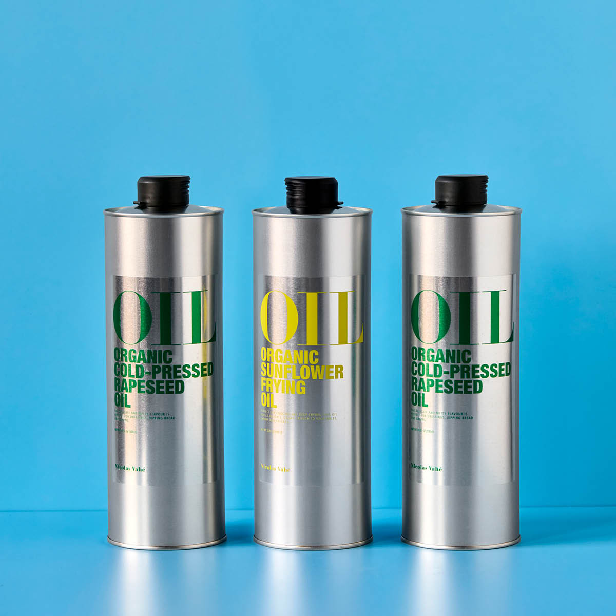 Nicolas Vahé Organic virgin kallpressad rapsolja 100 cl