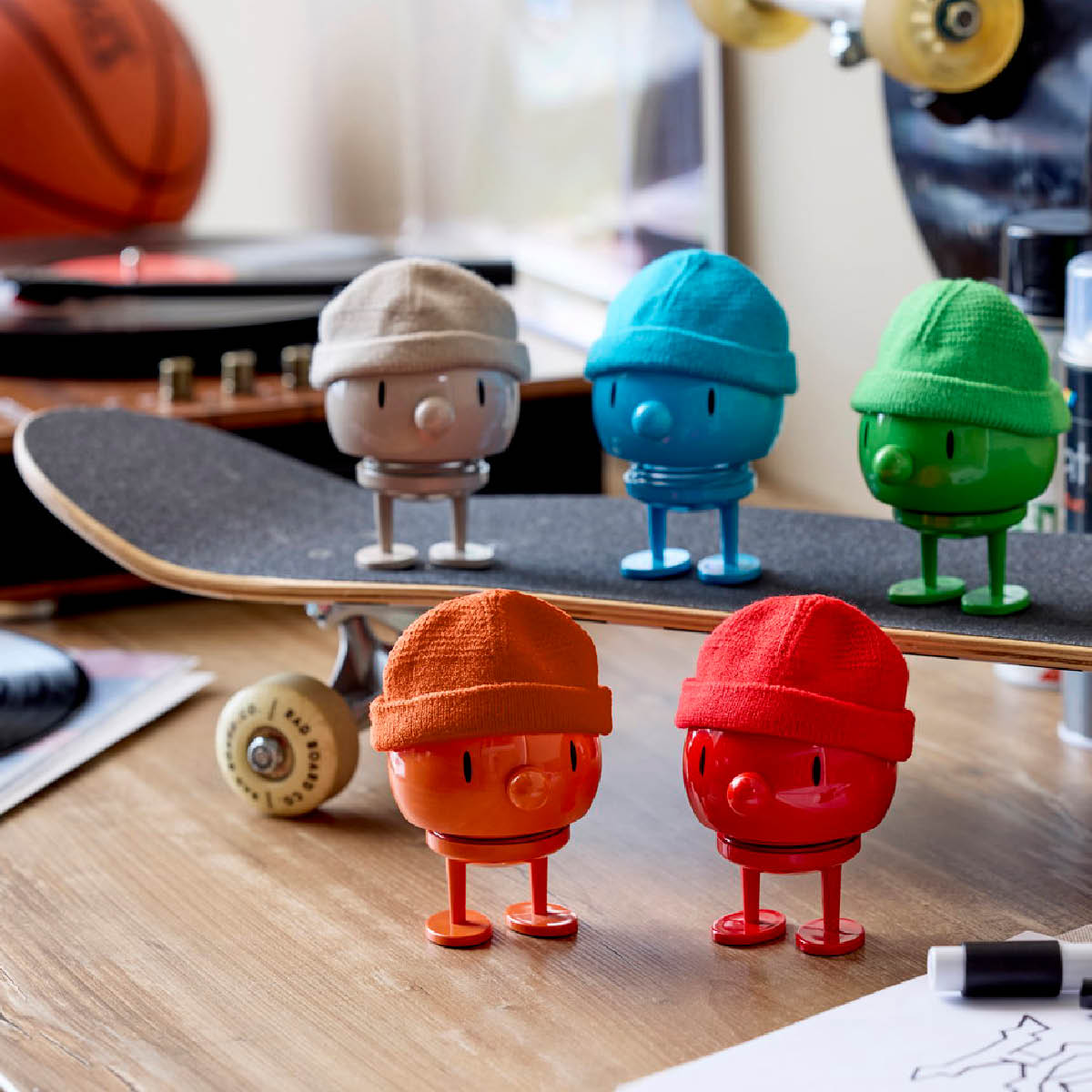 Hoptimisten Hoptimist Hipster Bumble M red