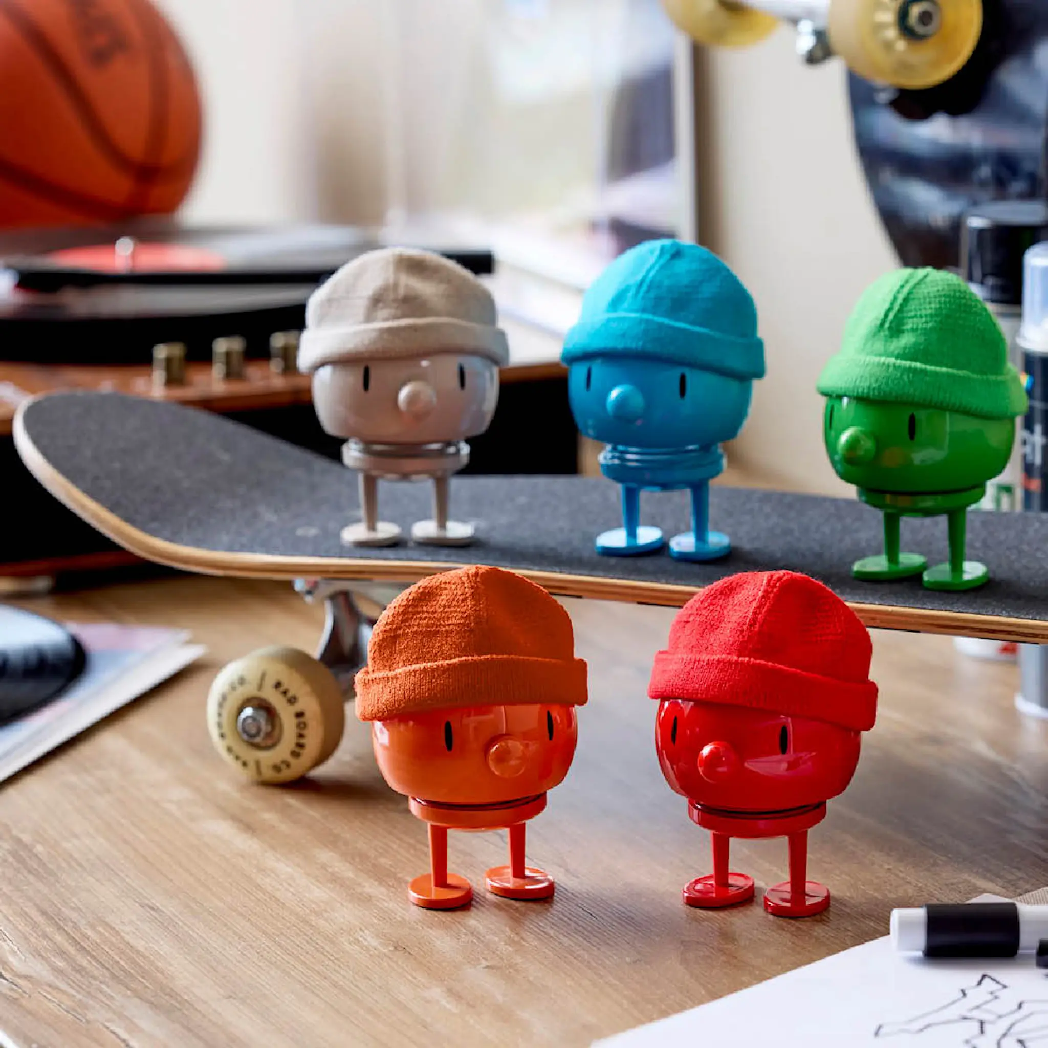 Hoptimisten Hoptimist Hipster Bumble M red