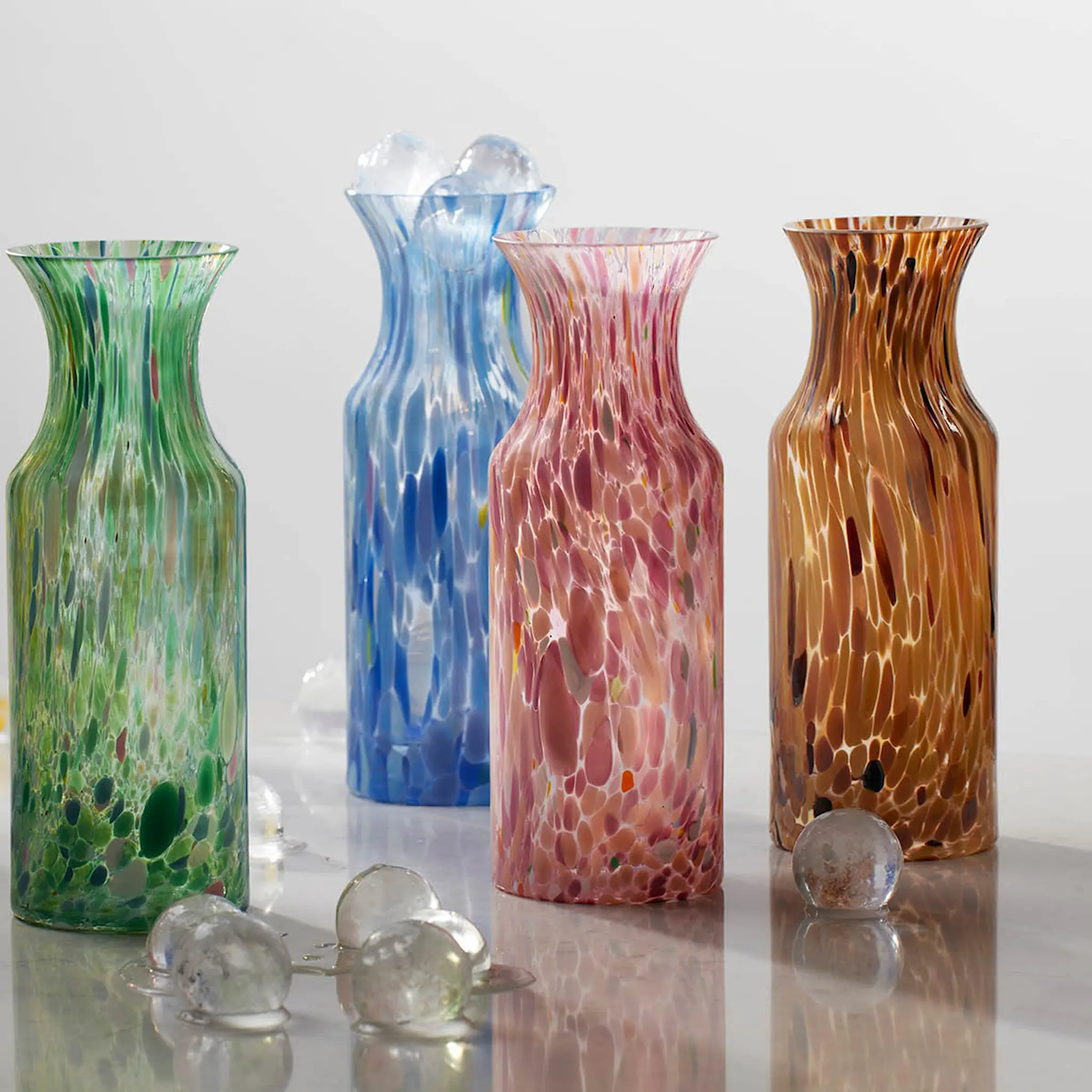 Magnor Swirl Karaff/Vas 1,4L Grön