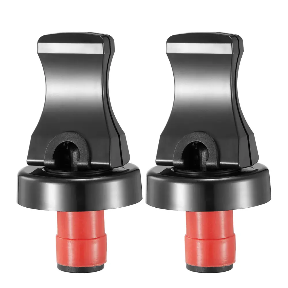 Flaskestopper 2 stk svart