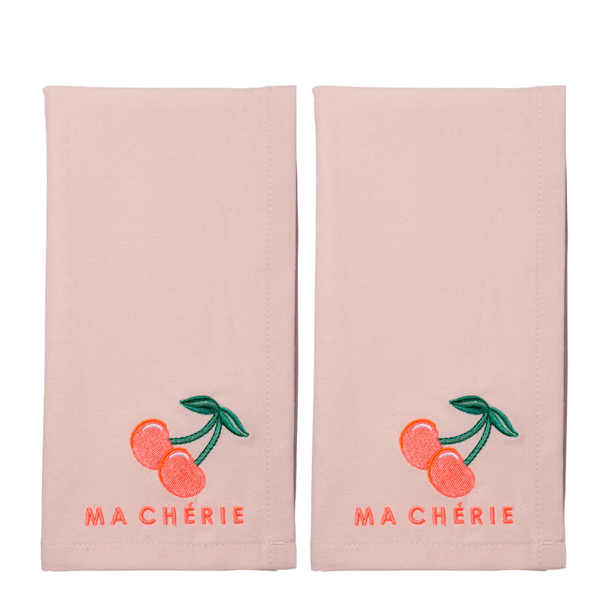 Vondels Summer Party Servetti Ma cherie 45 cm 2 kpl Soft Pink