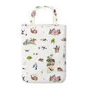 Emil i Katthult tygkasse 32x40 cm vit