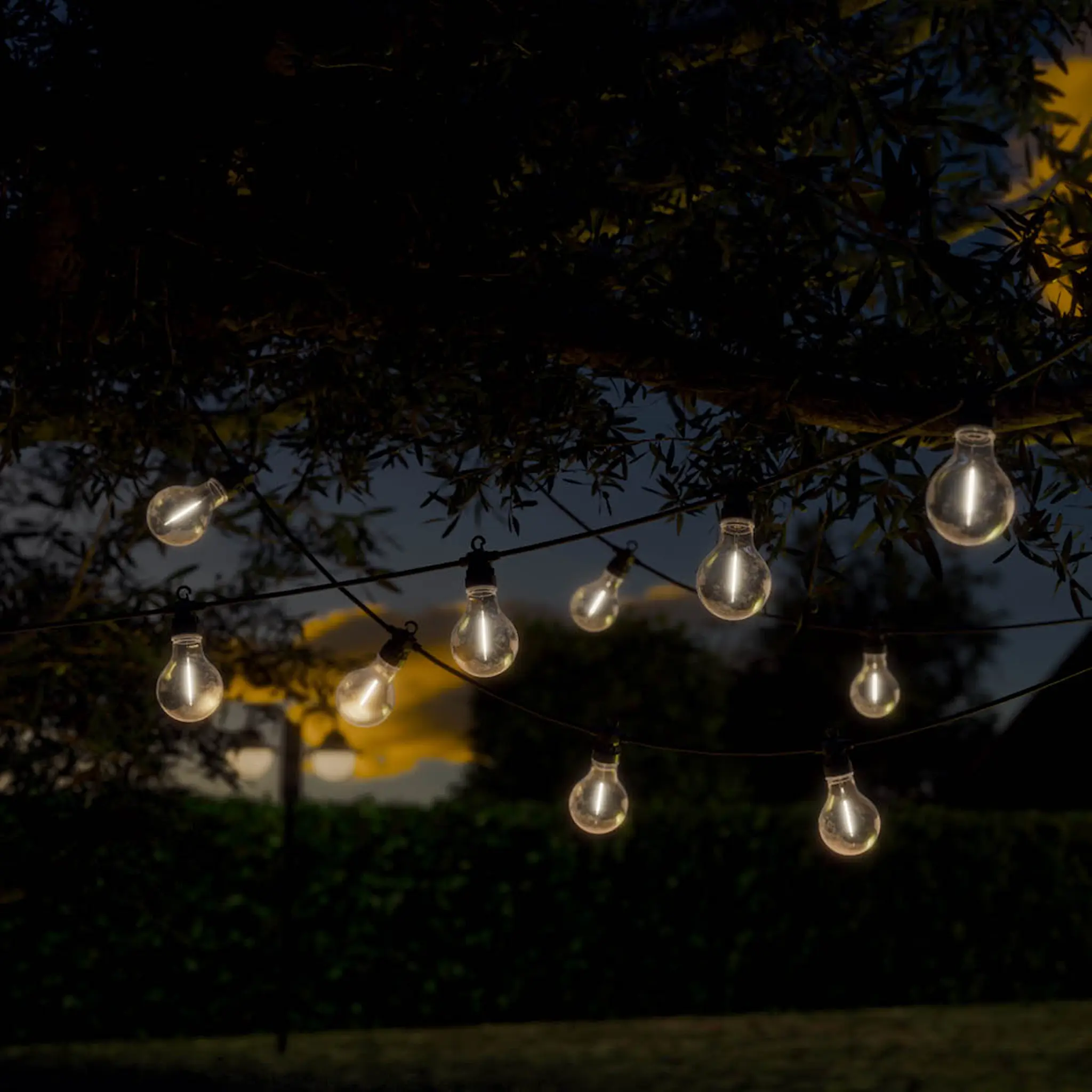 DeluxeHomeart LED Ljusslinga extra set large 5 m clear