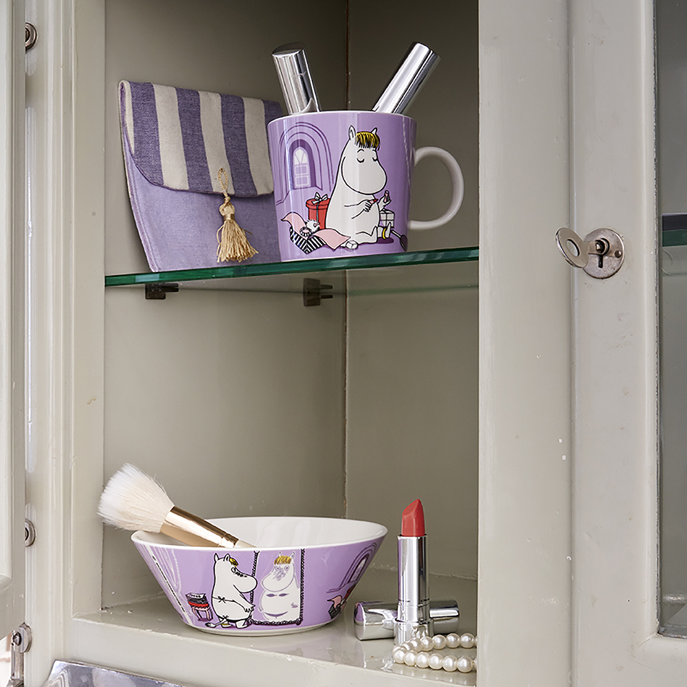 Moomin Arabia Muminmugg Snorkfröken Lila