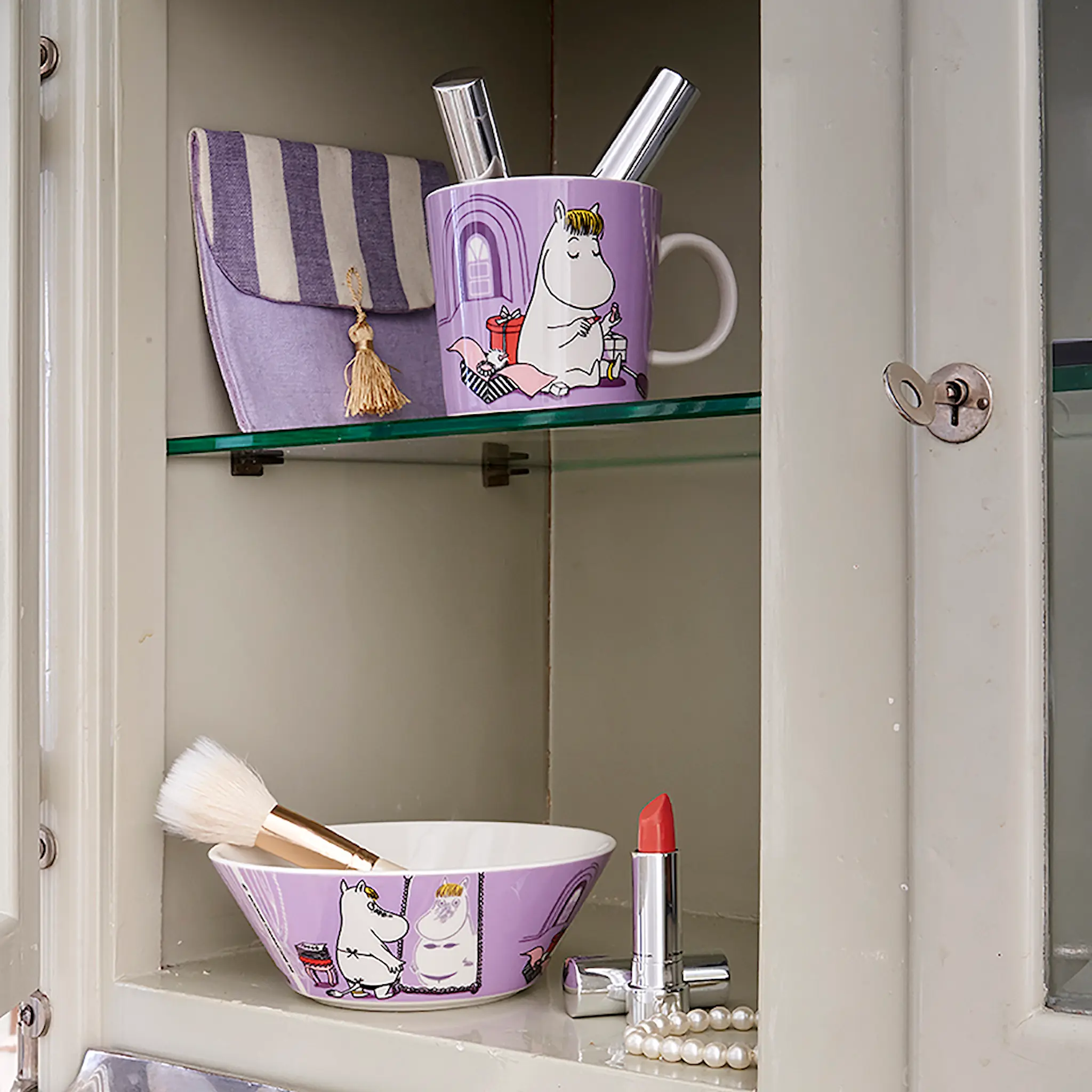 Moomin Arabia Muumimuki Niiskuneiti 30 cl Liila