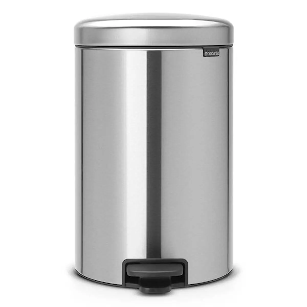 Brabantia NewIcon pedalhink 20 L mattborstat stål FPP