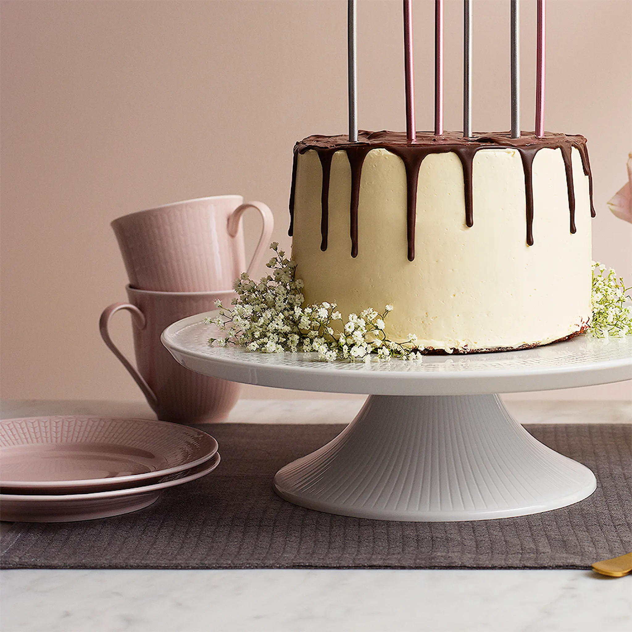 Rörstrand Swedish Grace Muki 30 cl Ruusu