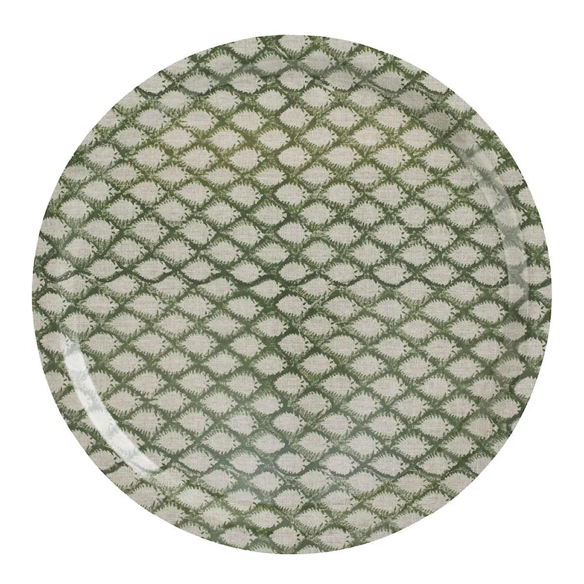 Chamois Cypress rund bricka 49 cm