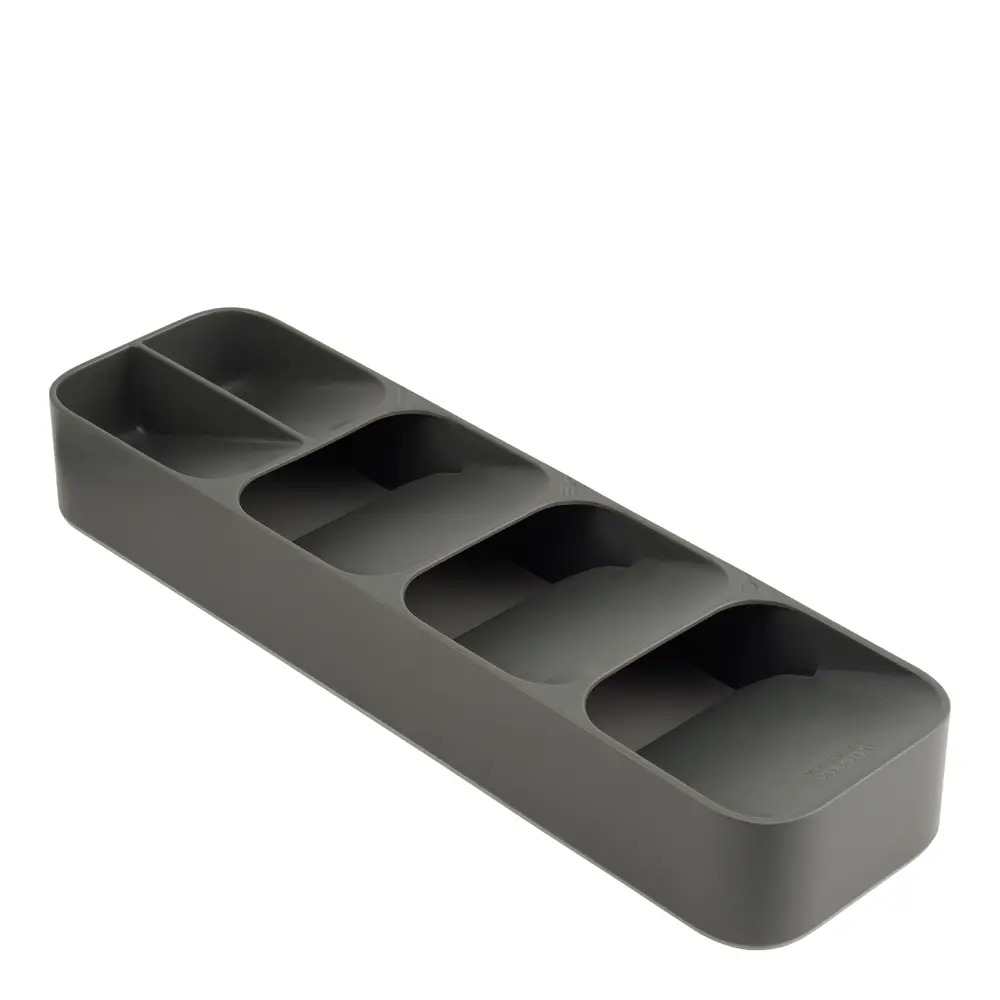 Duo Aterinlaatikko 40x11 cm Tummanharmaa