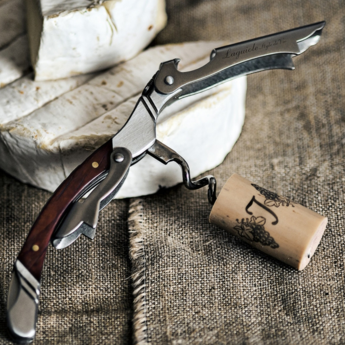 Laguiole Style de Vie Korketrekker rose