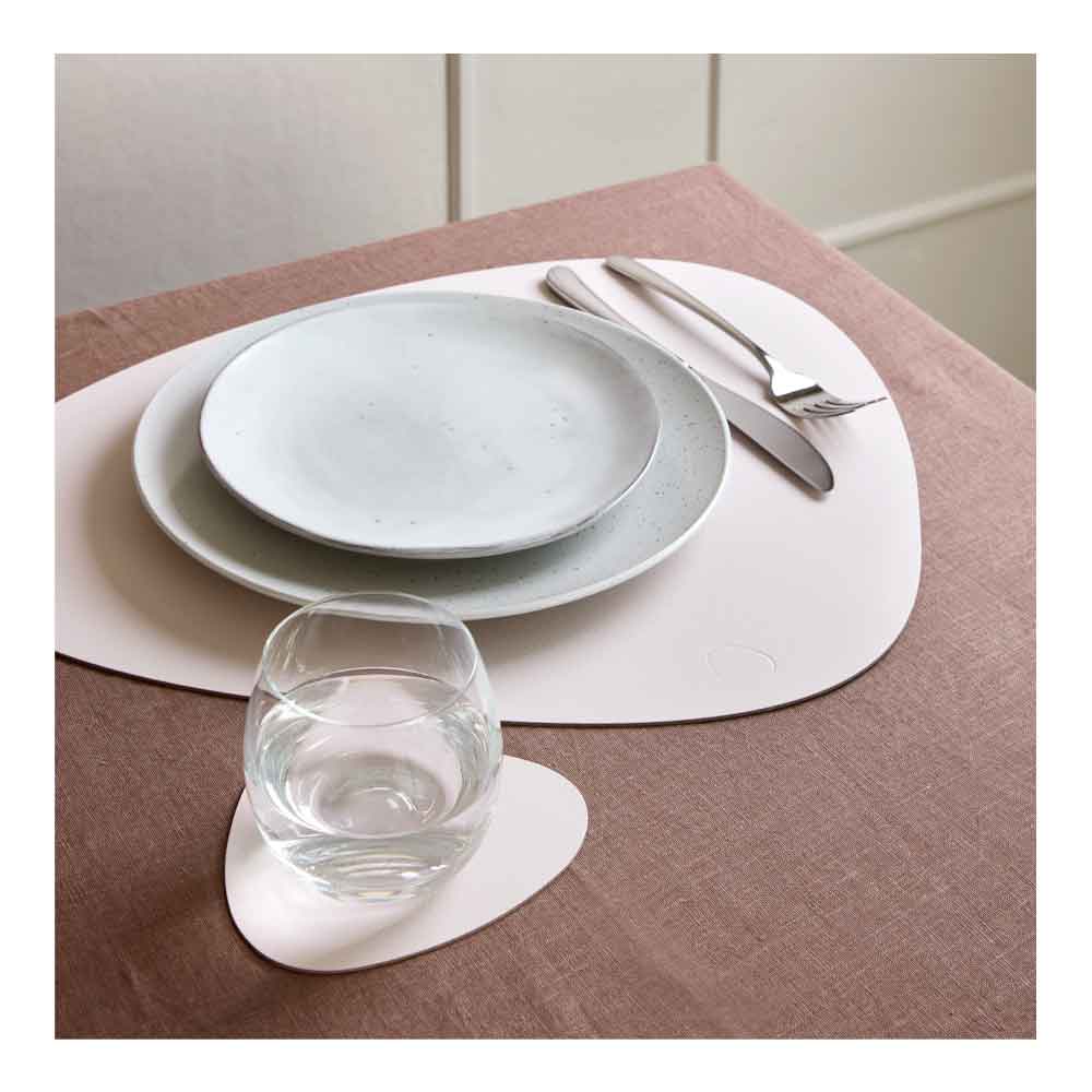 LIND DNA Curve Bordstablett 37x44 cm Soft Nude