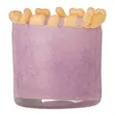 Ljuslykta Edger 8,5x11 cm lila