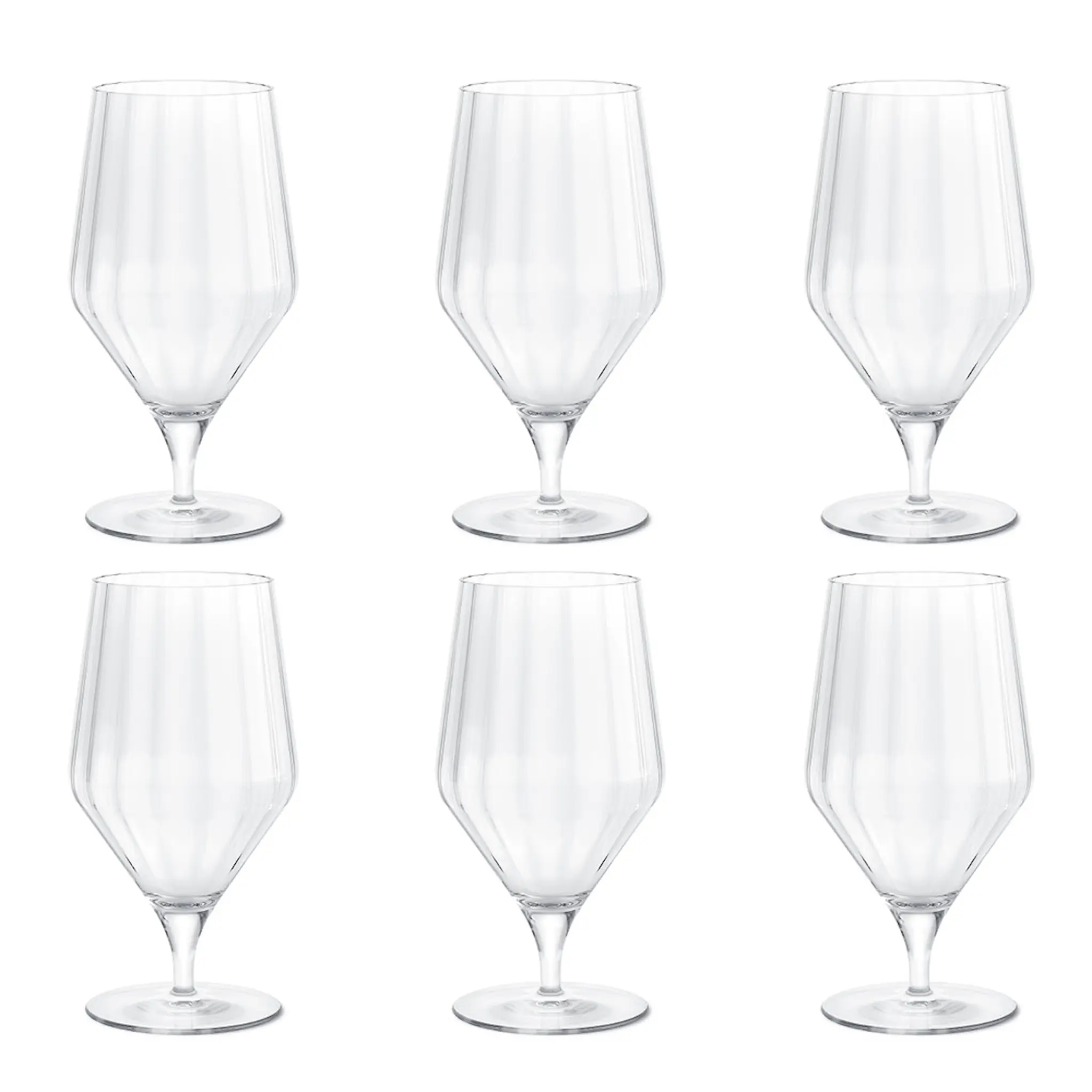 Georg Jensen Bernadotte Ölglas 52 cl 6 St