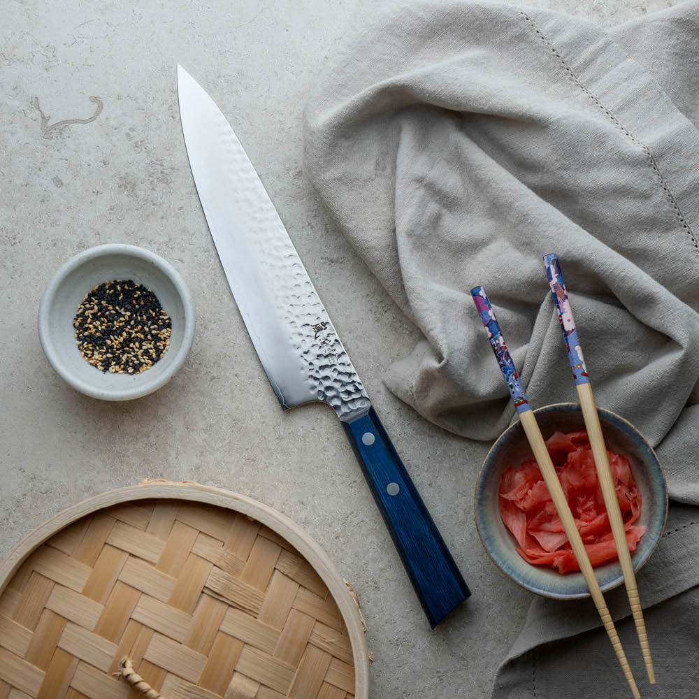 Yaxell Blue Breez Kokkiveitsi 20 cm DLC Sininen