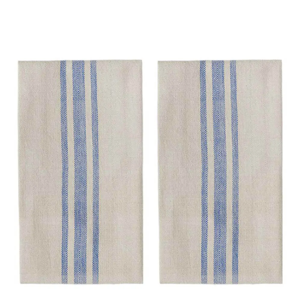 Linu Keittiöpyyhe 70x50 cm 2 kpl Sininen