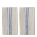 Linu kökshandduk 70x50 cm 2-pack blå