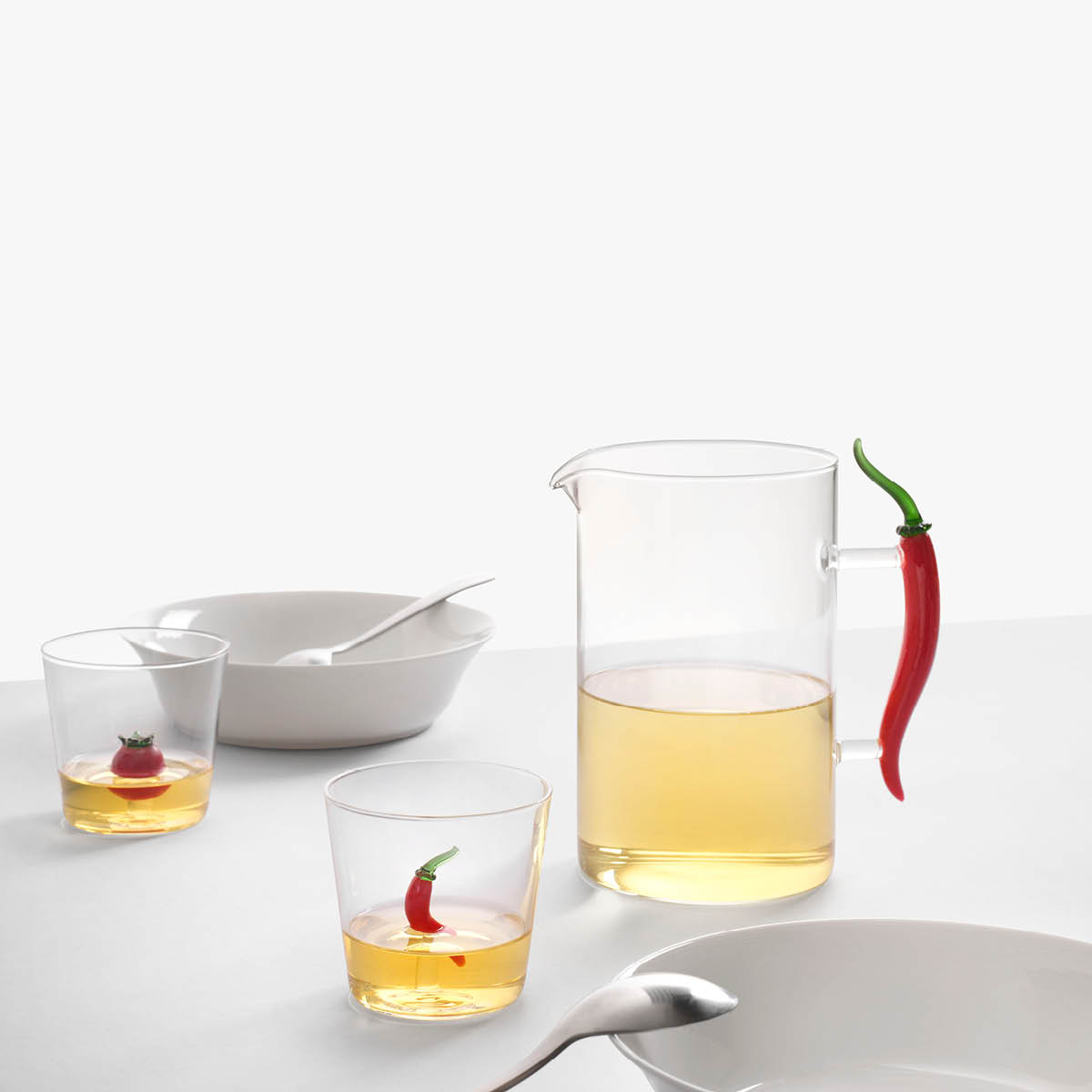 Ichendorf Milano Vegetables vesilasi 35 cl chili