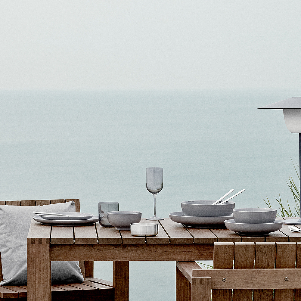 Blomus Fuum Punaviinilasi 22 cm 4 kpl Smoke