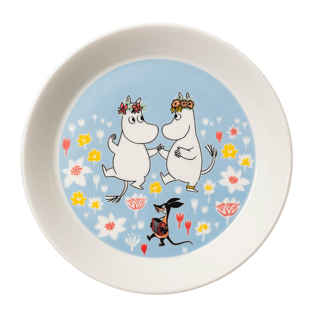 Moomin Arabia Mumintallrik 19 cm Sommardans
