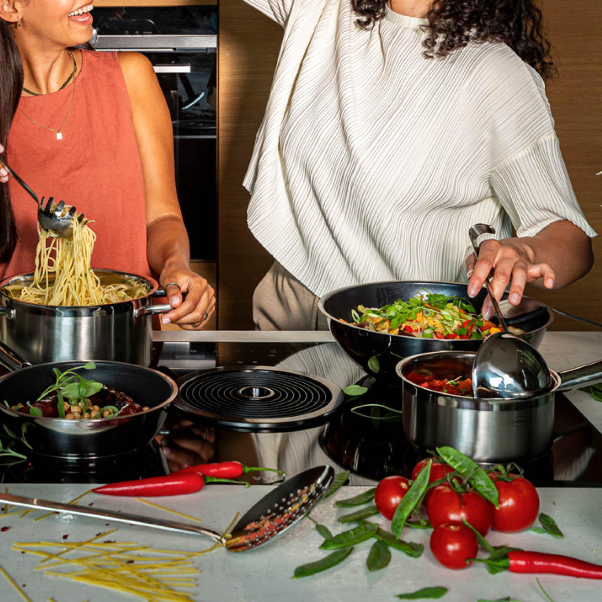 Rösle PureElements wok 28 cm keramisk beläggning