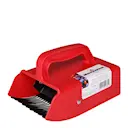 Bärplockare med metallpiggar 22 cm röd