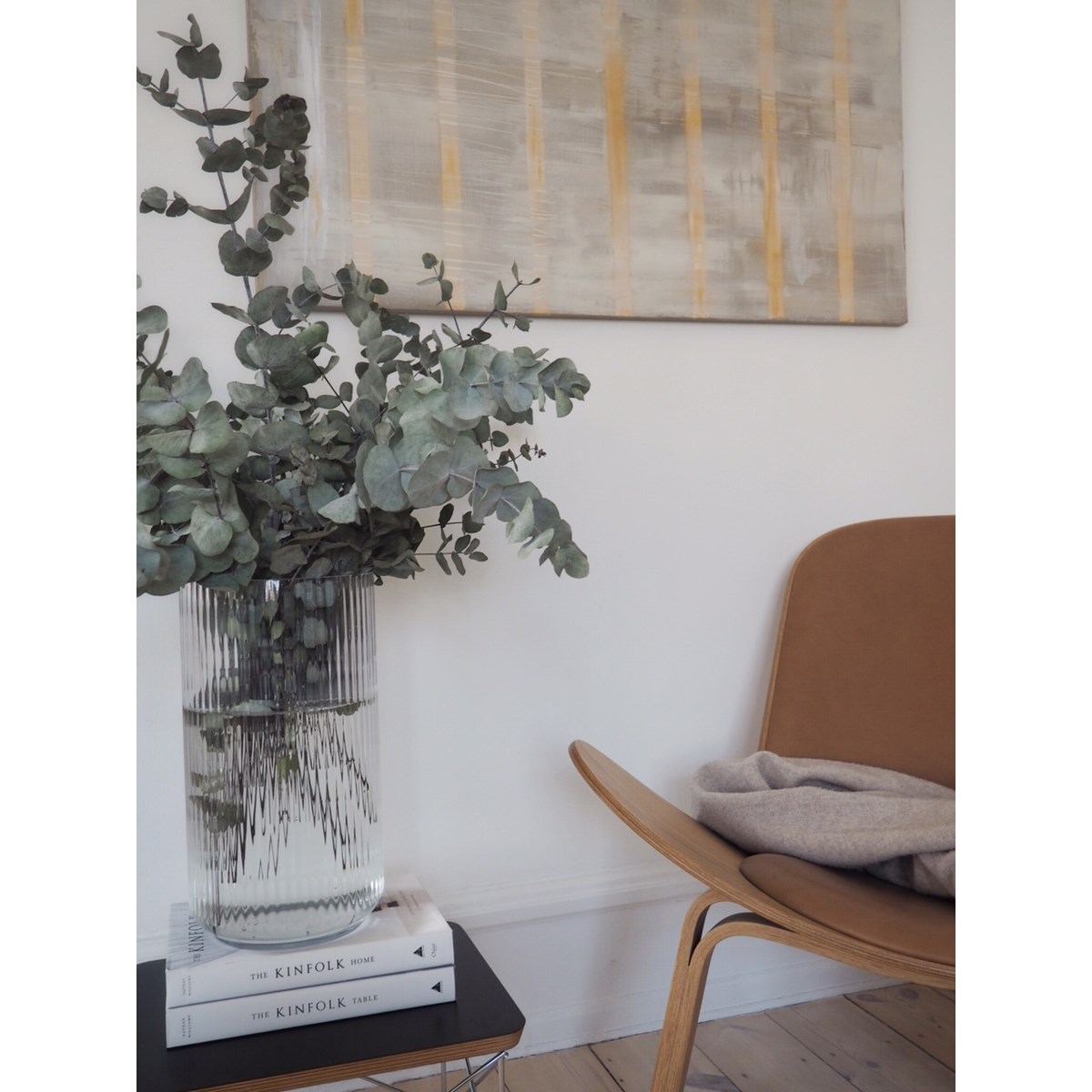 Lyngby Porcelæn Lyngby Vas 38 cm Klar