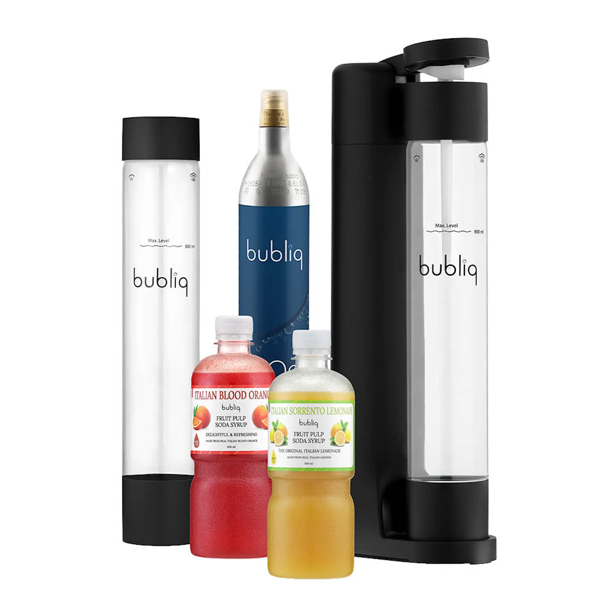 Bubliq Bubliq Hiilihapotuslaite Value Pack Mattamusta