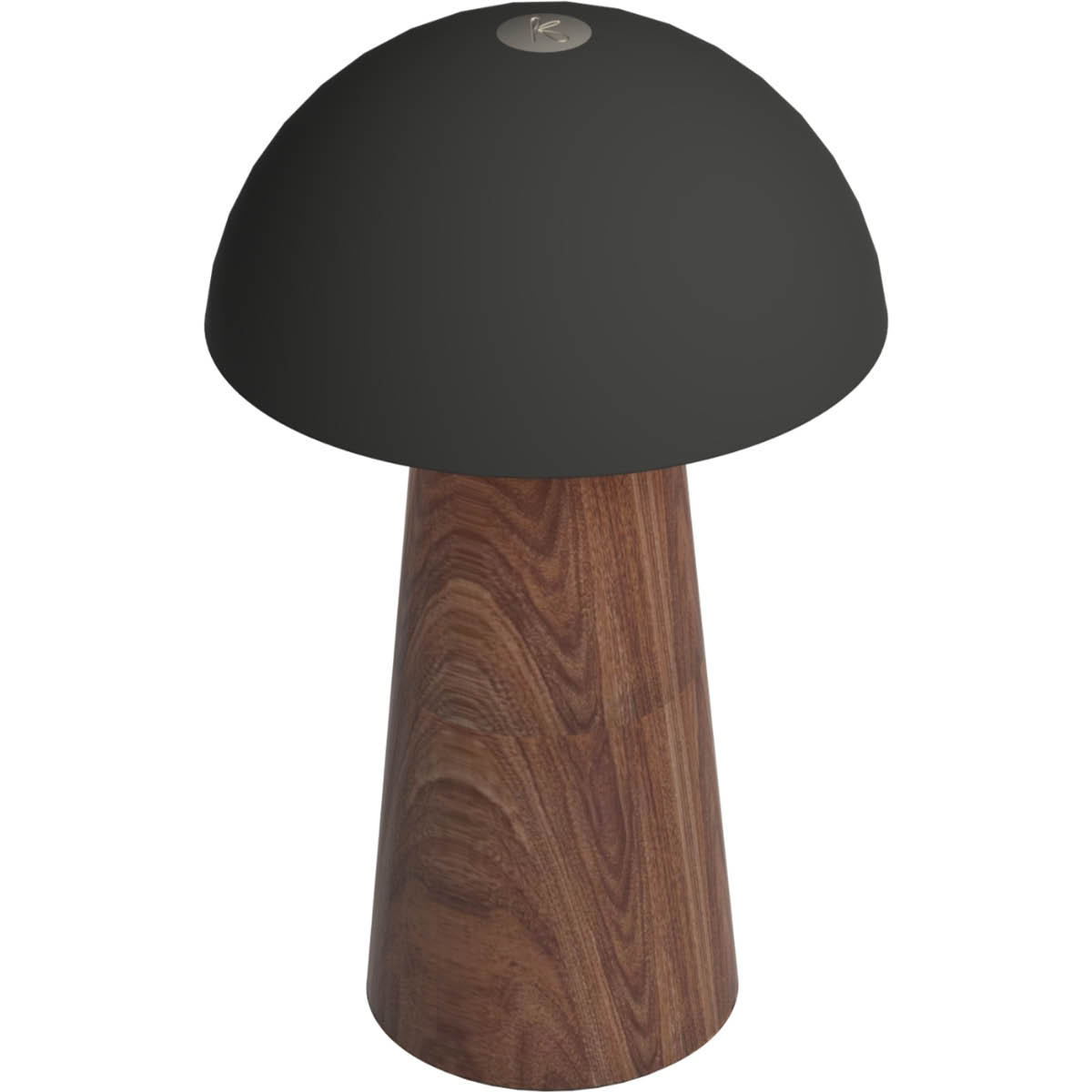 Kreafunk Bello bærbar LED-bordlampe 12x19,6 cm svart