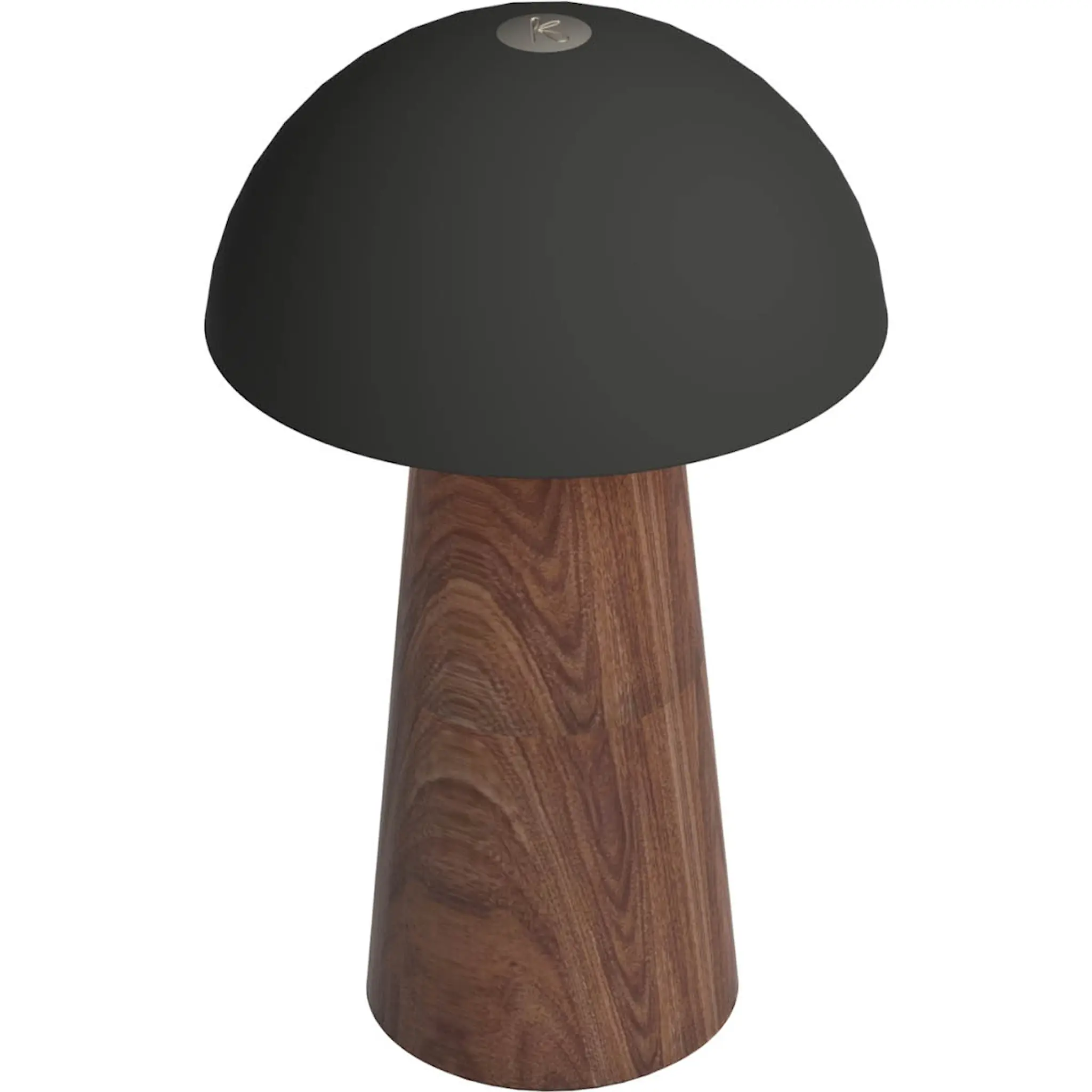 Kreafunk Bello bærbar LED-bordlampe 12x19,6 cm svart