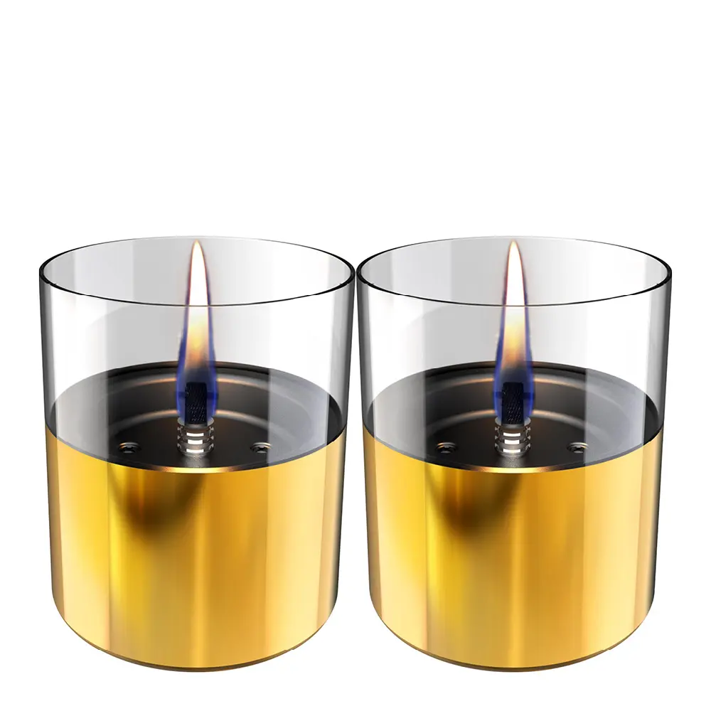 Lilly Sisustustuli 10 cm 2 kpl Kulta