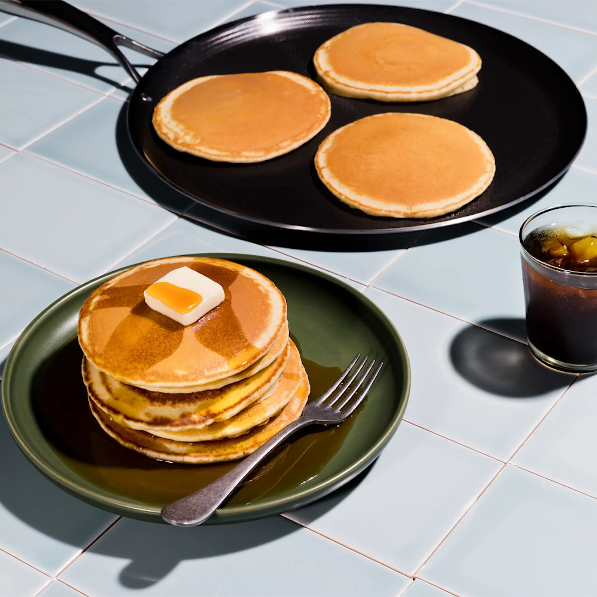 Hexclad Hybrid Pannkakspanna 30 cm Silver/Svart