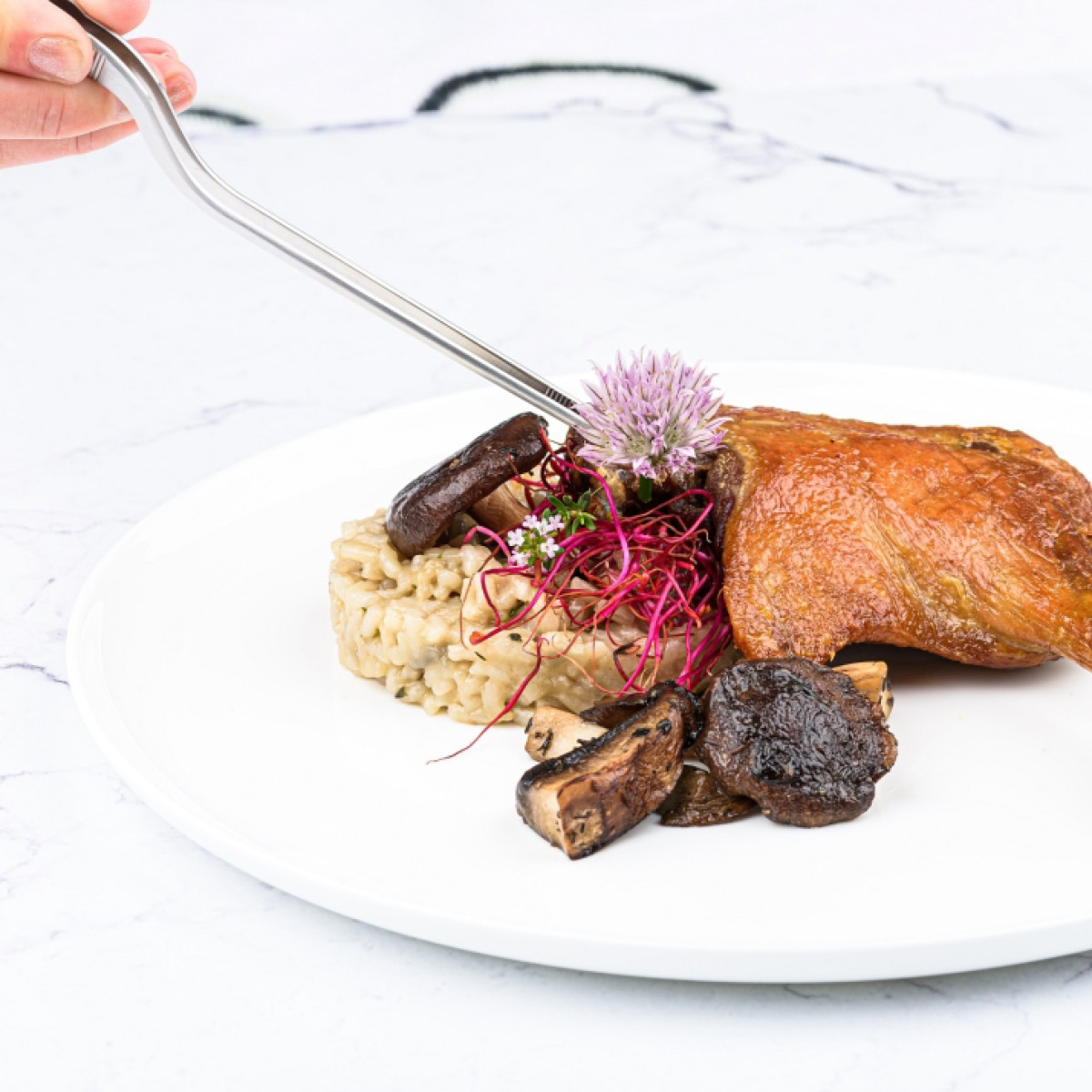 Plate It Pinsett 20 cm 2 stk stål