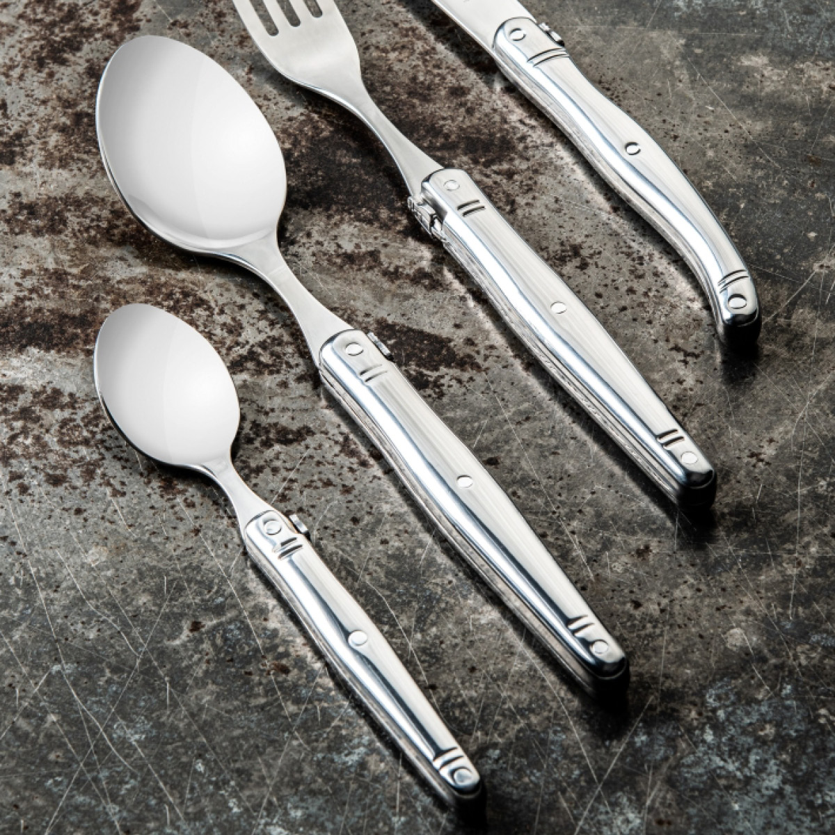 Laguiole Style de Vie Bestickset 24 delar stål
