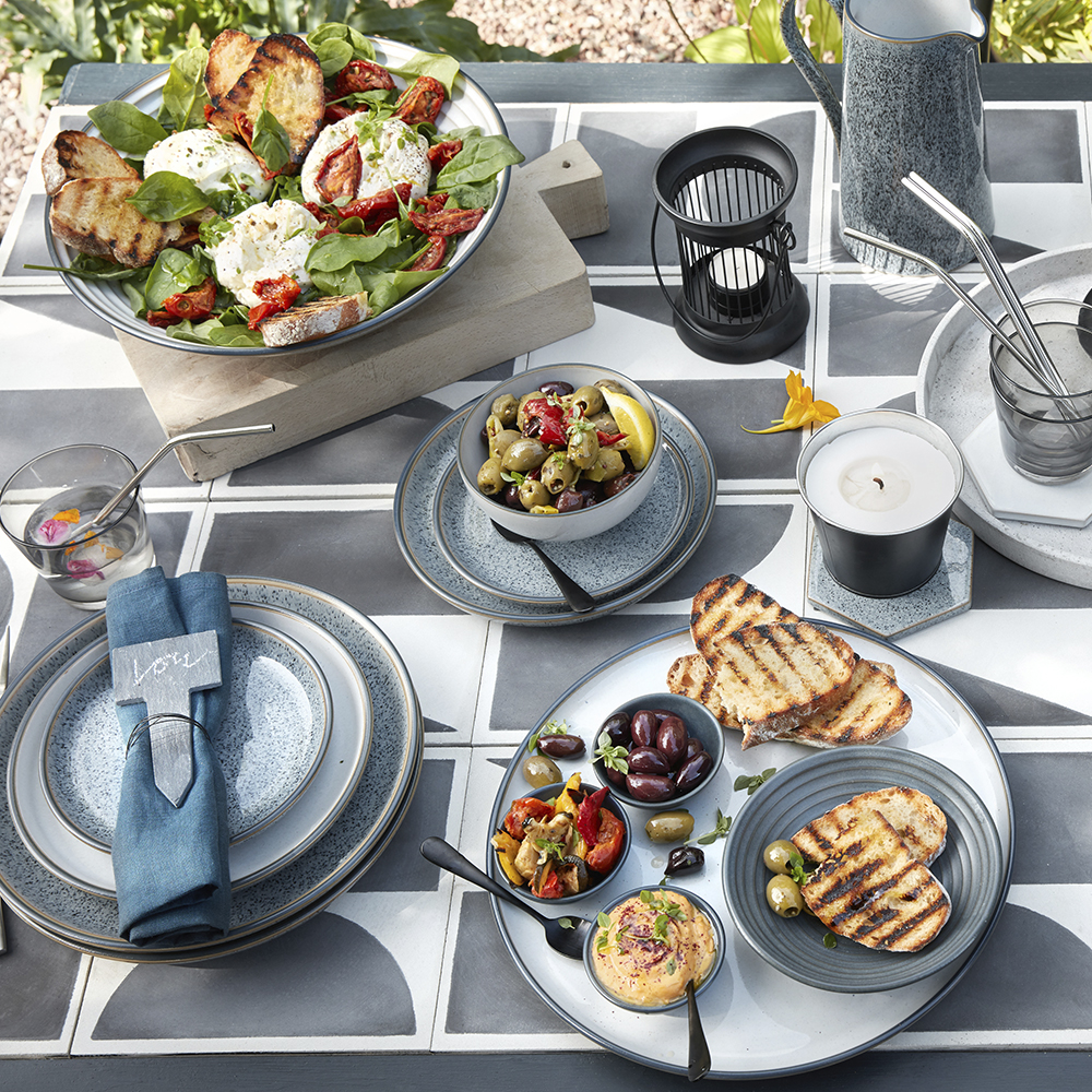 Denby Studio Grey Tarjoilukulho 20,5 cm Vaaleanharmaa