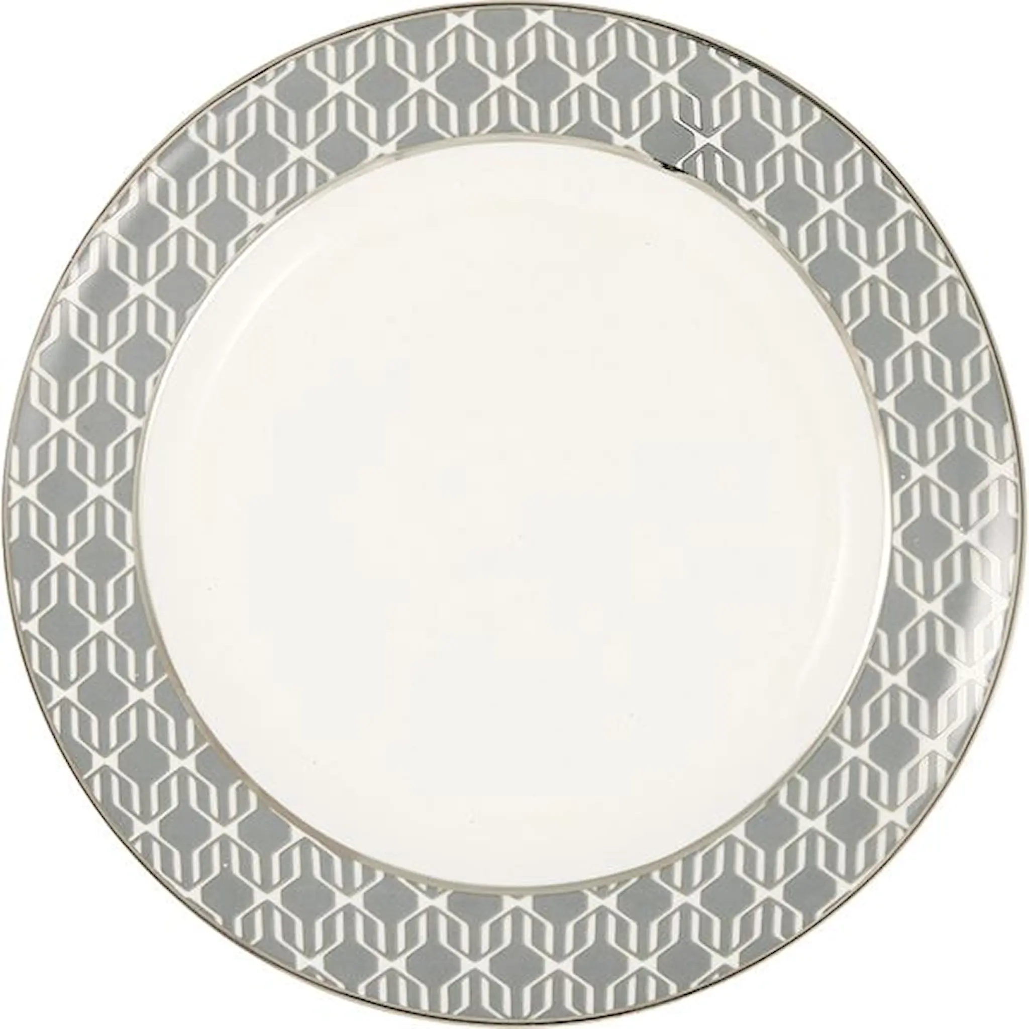 GreenGate Rani Assiett 20,5 cm Mörk Grå