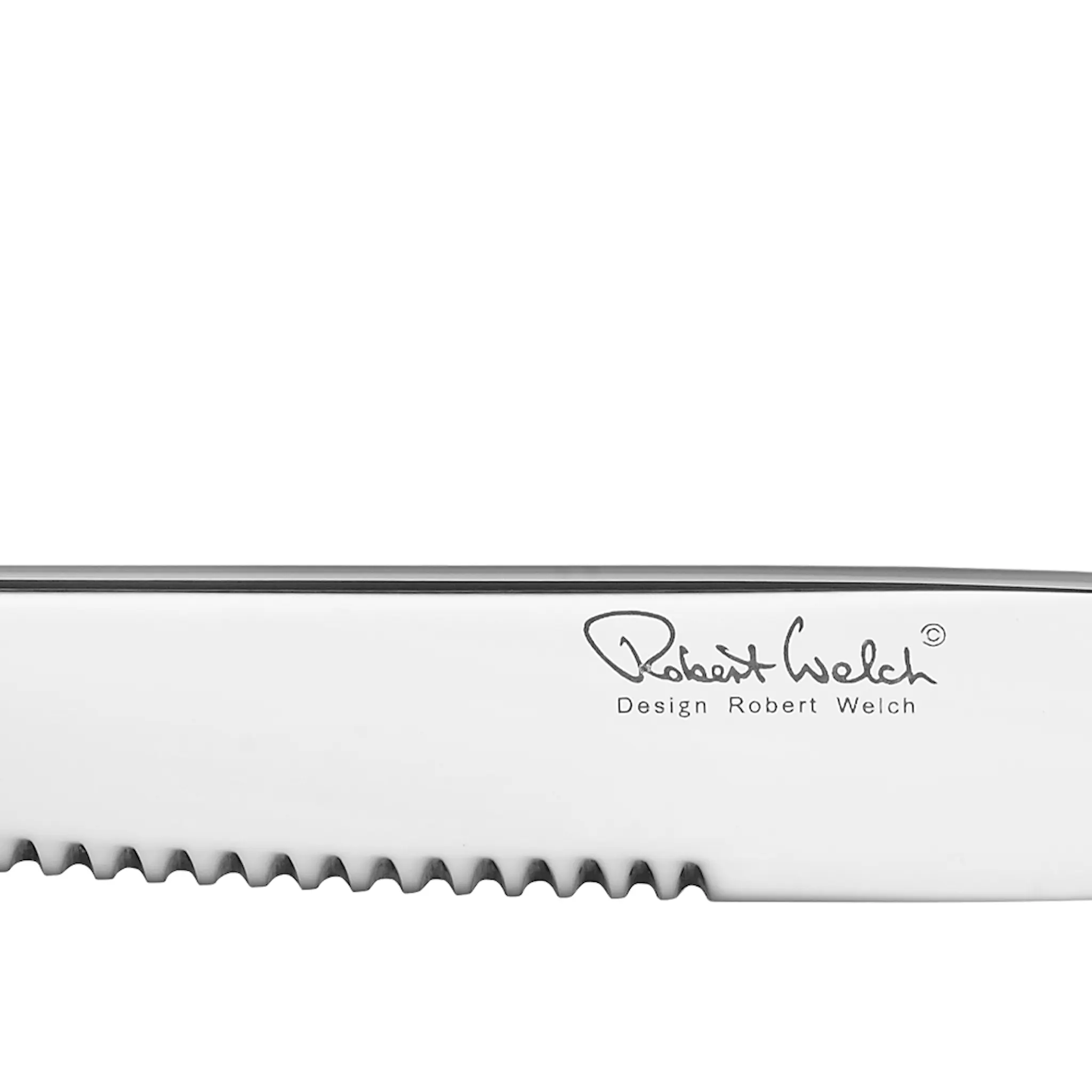 Robert Welch Radford Bright Stekkniv / Grillkniv 24,5 cm blankt stål