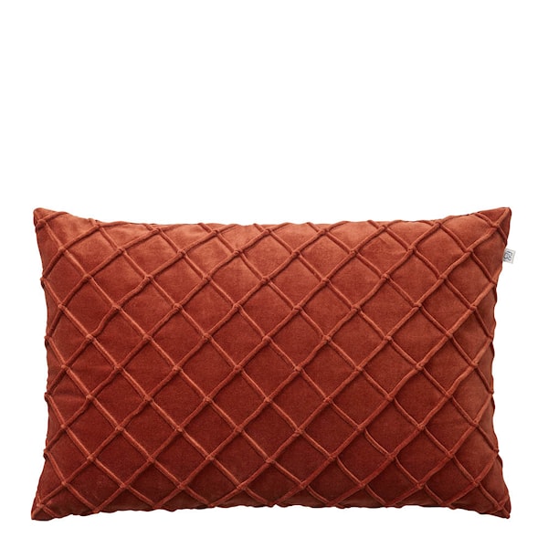 Deva kuddfodral sammet 40x60 cm Rust