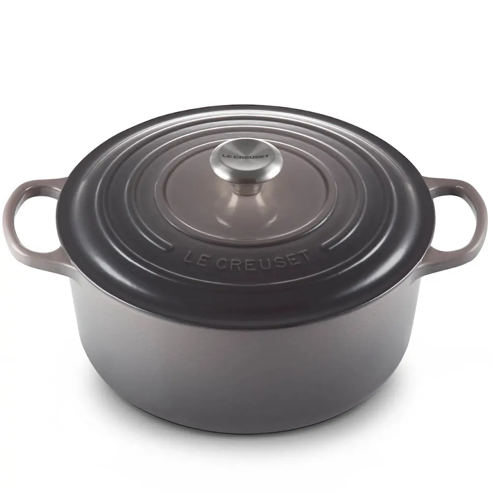 Signature Valurautapata pyöreä 24 cm 4,2 L Flint