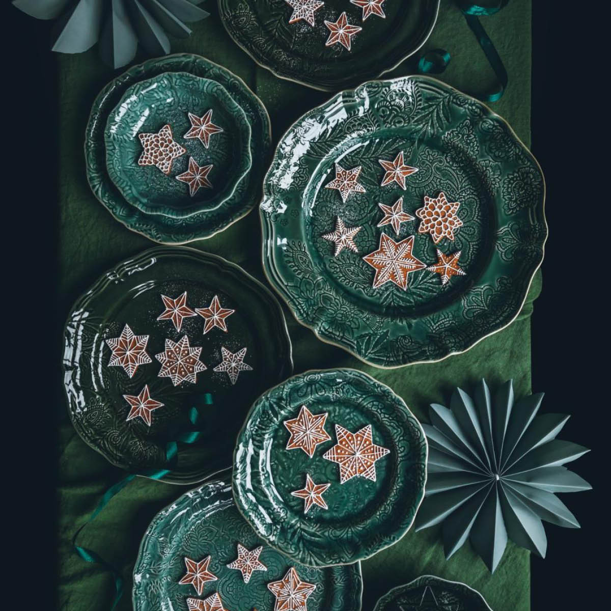 Sthål Arabesque Lautanen 28 cm Shadow