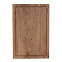 Anders skärbräda med räffla 45×30 cm akacia natural