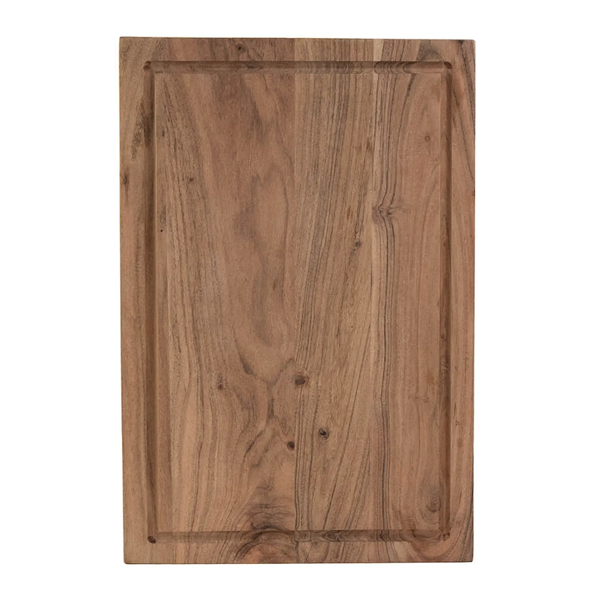 Sögne Home Anders skärbräda med räffla 45×30 cm akacia natural