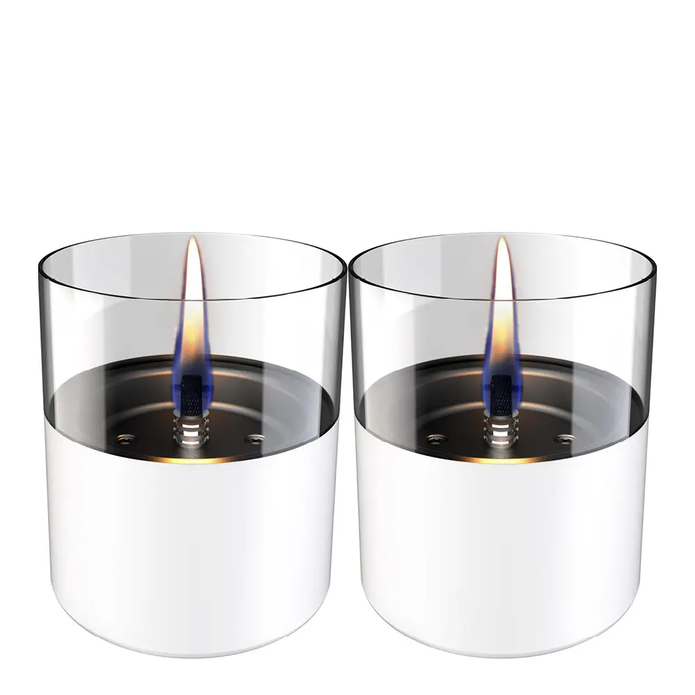 Lilly Sisustustuli 10 cm 2 kpl Valkoinen